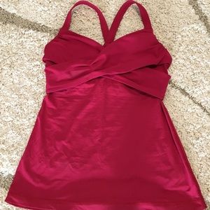 Excellent Condition Lululemon Wrap It Up tank
